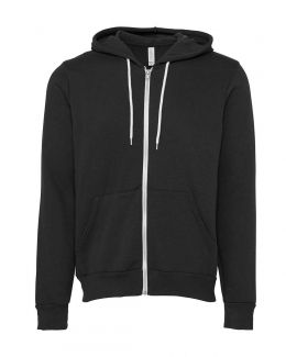 BELLA + CANVAS-Unisex Sponge Fleece Full-Zip Hoodie-3739